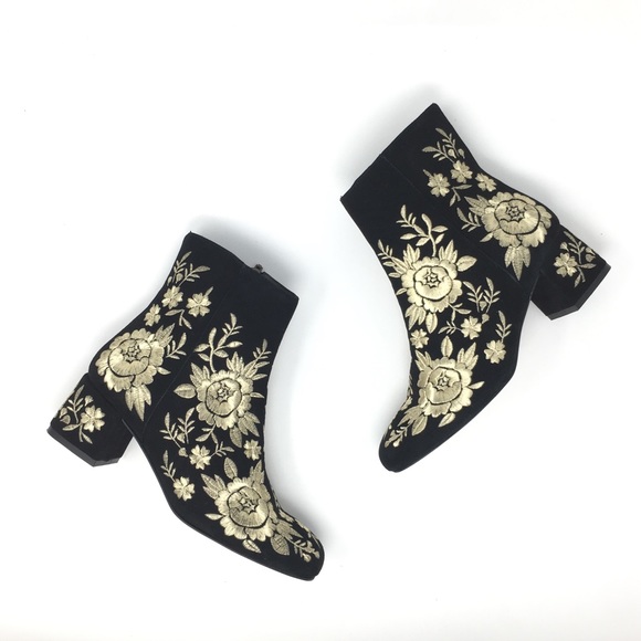 Johnny Was Shoes - Johnny Was | NEW IN BOX Retro Metallic Bootie